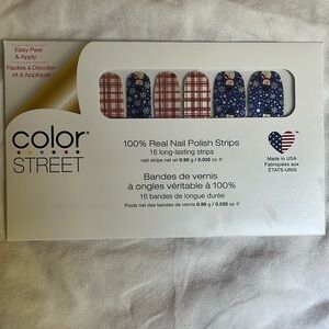 Color Street Nail Polish Strips: Snowman’s Land